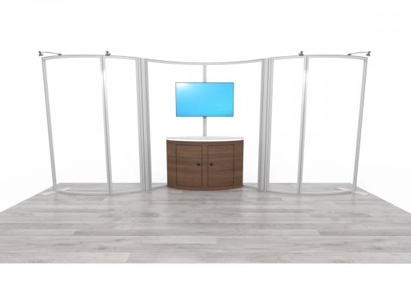 ECO-2127 Sustainable Modular Trade Show Display - Backwall Structure